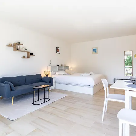 La Parenthese Antiboise: Cocon Cosy Plages A Pied 아파트 *